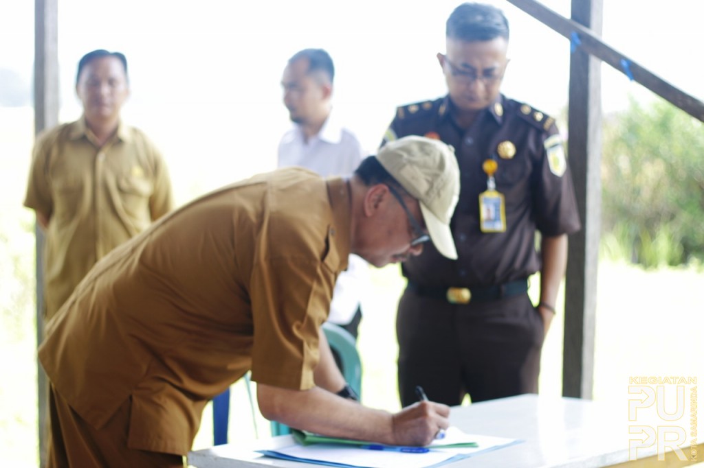 Pembangunan Saluran Irigasi Sekunder dan Tersier Daerah Irigasi Sambutan Kec. Sambutan