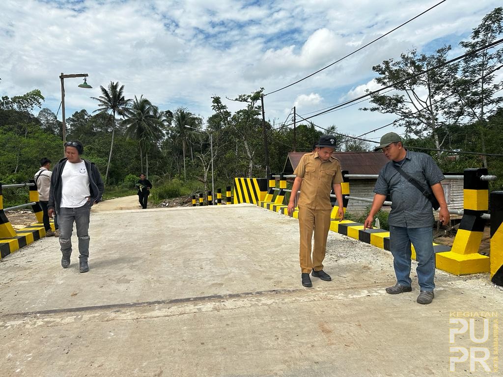 Pemeriksaan Fisik dan Serah Terima Pekerjaan Jembatan Hasanuddin