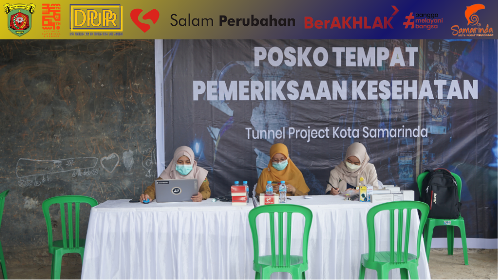 Pemeriksaan Kesehatan Masyarakat Sekitar Pembangunan Proyek Terowongan/Tunnel Jl. Sultan Alimuddin - Kakap Kota Samarinda
